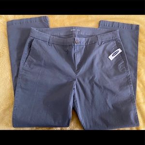 NEW TAG POPPED OFF Old Navy Boot-Cut Khakis